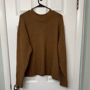 Cozy Brown Over Sized Sweater